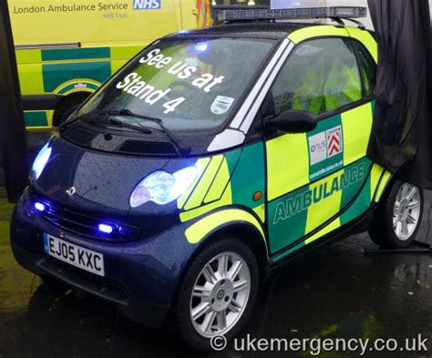 Ej05 Kxc A 700cc Smart Fortwo In Police Colours This Is A Publicity