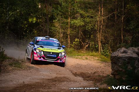 Doméné Guerin Nicolas Billard Emmanuelle Peugeot 208 Rally4