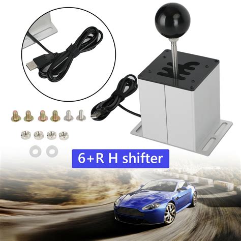 Buy Racing Game USB H Gear Shifter Sequential Shifter For Logitech For