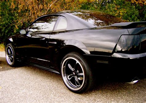 Black 2001 Ford Mustang GT Coupe