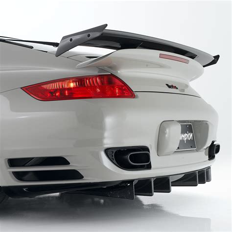 Werks Porsche Turbo Carbon Fiber Rear Wing