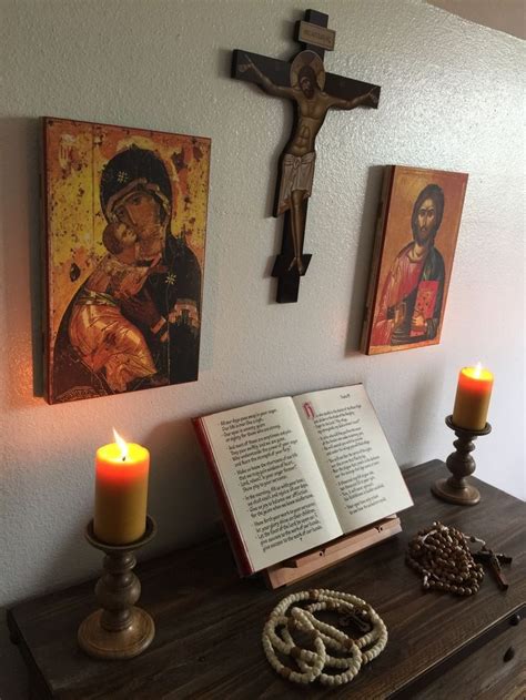 Salus In Caritate Como Montar O Seu Altar Dom Stico Altar Em Casa