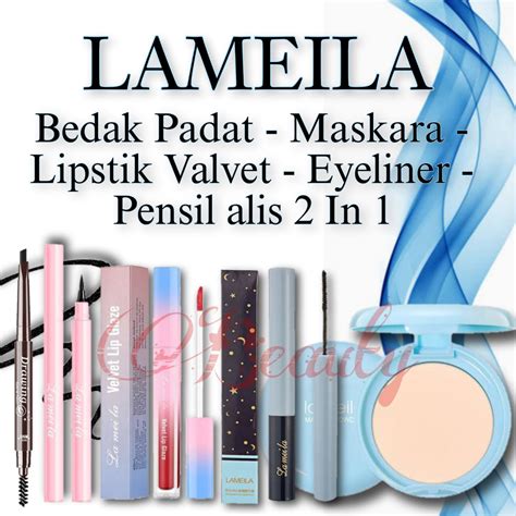 Paket Kosemtik Varian Lengkap Lameila 15 In 1 Paket Kosmetik Lengkap