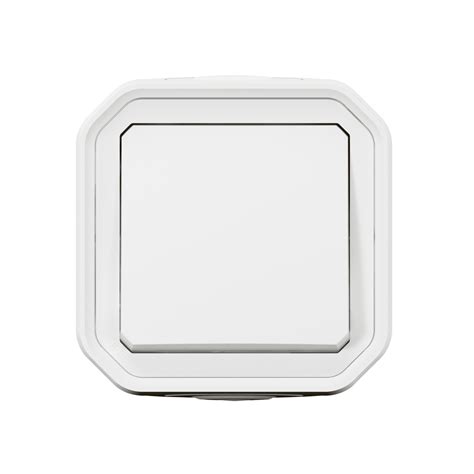 Conmutador Plexo Monobloc De Superficie Ax Blanco L