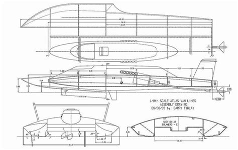 Hydroplane Boat Hull Design | Model boat plans, Boat plans, Rc boats plans