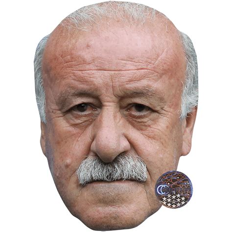 Vicente Del Bosque Maske Aus Karton Celebrity Cutouts