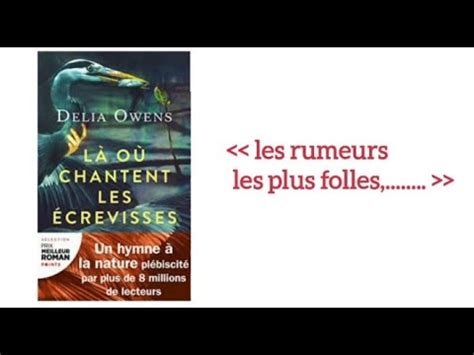 là où chantent les écrevisses livre audio complet s YouTube