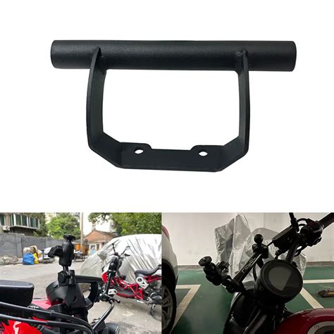 Soporte De Navegaci N De Tel Fono Gps Para Motocicleta Barra Frontal