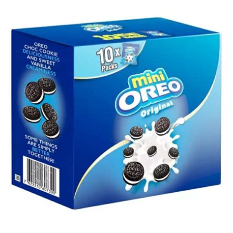 204g Oreo Mini Box 10 Mini Packets Shopee Malaysia