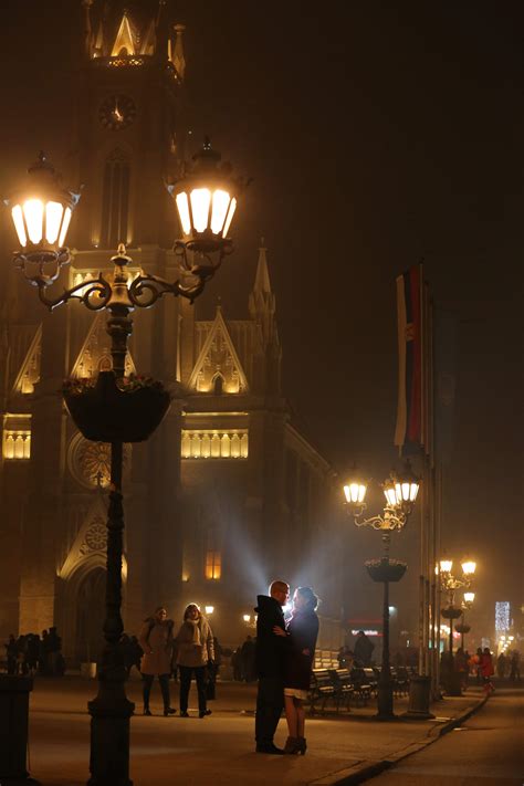 Free picture: nighttime, cathedral, downtown, street, nightlife ...