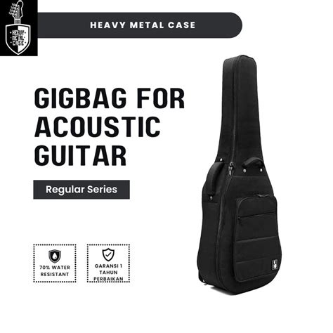 Jual TAS GITAR GIG BAG SEMI HARDCASE AKUSTIK Kab Bandung Heavy