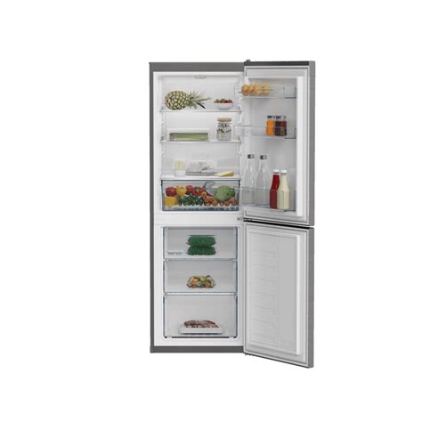 Defy L Fridge Freezer Metallic Dac House Of Carpets Furniture