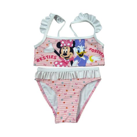 Malla Infantil Bikini 2 Piezas Minnie Talle 2 8 CORAL Cartoons