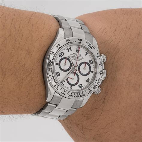 Rolex Daytona White Gold Racing Dial 116509 For Sale At 1stDibs