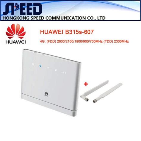 Huawei B315s-607 4G/LTE Mobile Wi-Fi Router Hotspot 150 Mbps White ...