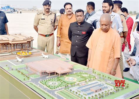 Ayodhya Uttar Pradesh Cm Yogi Adityanath Inspects The Construction Work Of Ram Temple Gallery