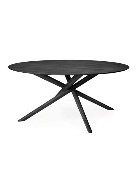 Ethnicraft Mikado Dining Table Oak Black Vallgatan 12