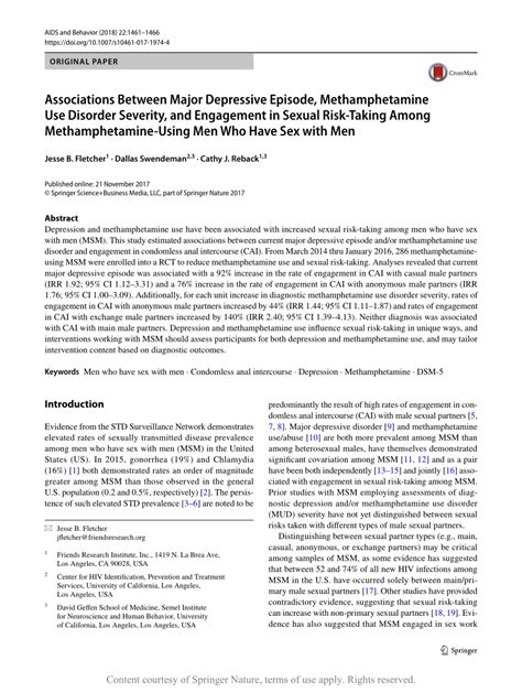 Associations Between Major Depressive Episode Methamphetamine Use Disorder Severity And