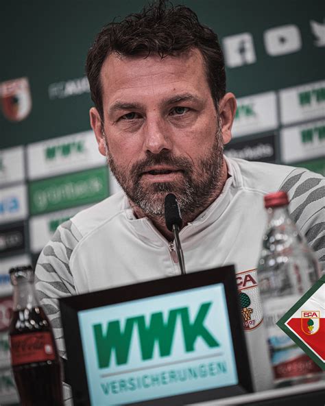 FC Augsburg On Twitter Weinzierl Ein Paar Spieler Haben Nach Zwei