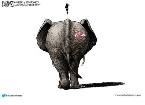 See The GOP Elephant’s New Trump Tramp Stamp – Conservative Book Club