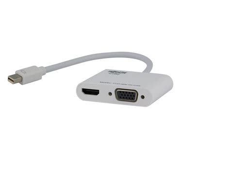 Tripp Lite P137 06n Hv V2w Mini Displayport To Hdmi Vga 4k Adapter