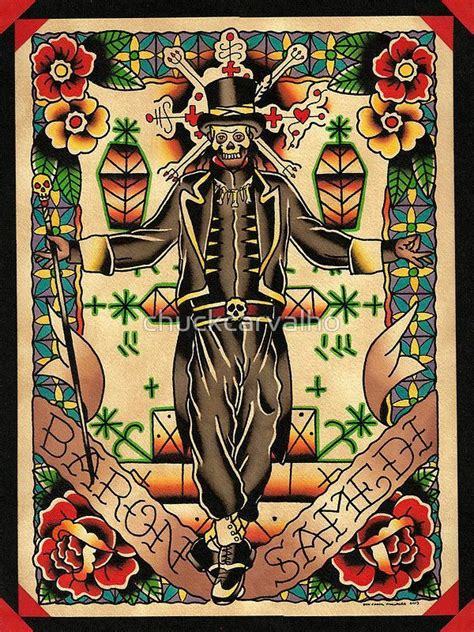 Pin By Carlos Reis On Macumba In Voodoo Art Baron Samedi Art