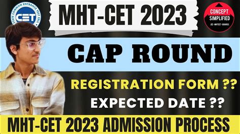 Mht Cet Cap Round Registration Form Mhtcet Admission