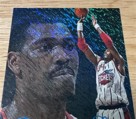 Hakeem Olajuwon Fleer Flair Showcase Legacy Collection Riga