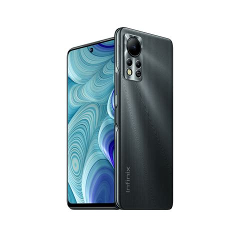 Smartphone Infinix Hot 11S Preto 128GB 6GB RAM Ponto