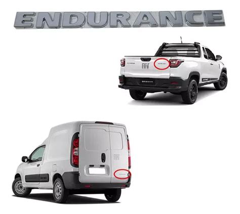 Emblema Endurance Original Nova Strada 2020 Em Diante Fiat