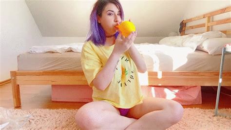 Watch Non Pop Blowing Balloons And Tease By Looner Girl Porn Video