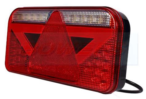 R H Rear Neon Led Combination Trailer Light Lamp Bowers Parts Online