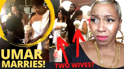 Umar Johnson Marries Wives In Hot Ghetto Mess Of A Wedding Youtube