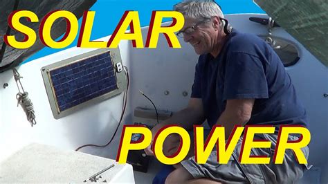 Solar Sailboat How To Make Semi Flexible Solar Panels Where To Install