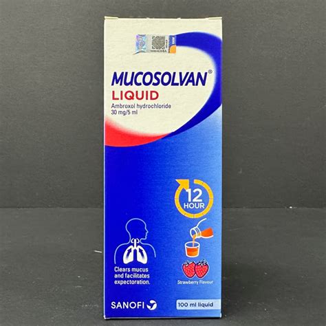 Mucosolvan Liquid Alcohol Freeambroxol Hydrochloride 30mg5ml100ml