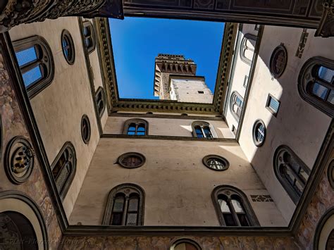 Palazzo Vecchio, The Arnolfo Tower in Florence in Italy