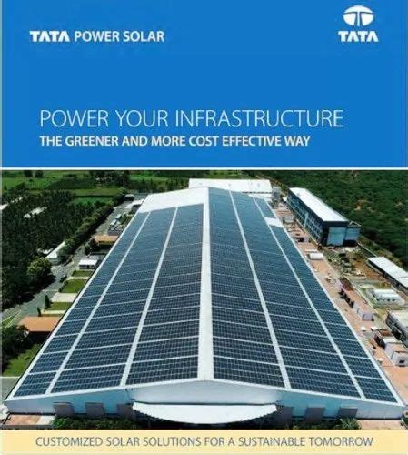 TATA Institutional Rooftop Solar Plant at best price in Bahadurgarh