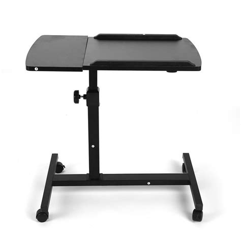 Hojo Laptop Desk Medical Adjustable Overbed Table Tray With Wheels