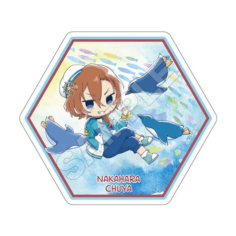 文豪ストレイドッグス Sketchu 水族館 ステッカー 中原中也｜アニメ・コラボグッズの通販ならeeo Store（イーオストア）