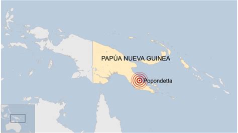 Terremoto En Papúa Nueva Guinea Un Temblor De Magnitud 7 Grados Sacude El Sureste Del País