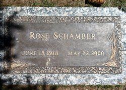 Rose Deines Schamber 1918 2000 Memorial Find A Grave