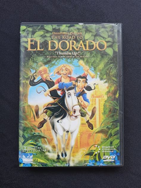 Dvd The Road To El Dorado Hobbies And Toys Music And Media Cds And Dvds On Carousell