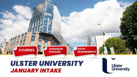 Ulster University January 2025 Intake Courses Deadline And Requirements