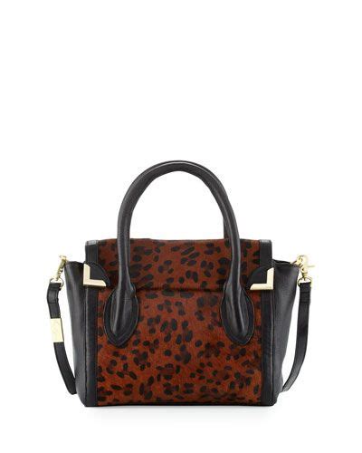 Foley Corinna Calf Hair Last Call Coach Swagger Bag Clearance Sale