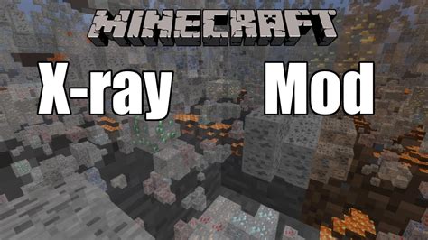 Как установить X Ray Mod для Minecraft Youtube