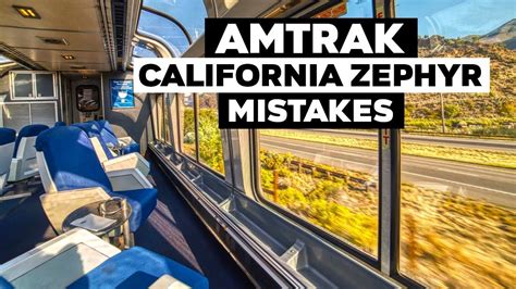 Amtrak California Zephyr Mistakes YouTube