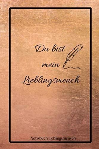 Du Bist Mein Lieblingsmensch A Notizbuch Blanko Lieblingsmensch