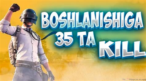 Pubg Mobile Boshlanishiga Ta Kill Uzbekcha Letsplay Youtube