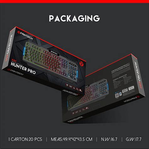 Semua Produk Keyboard Gaming Fantech K Hunter Pro Harco Center