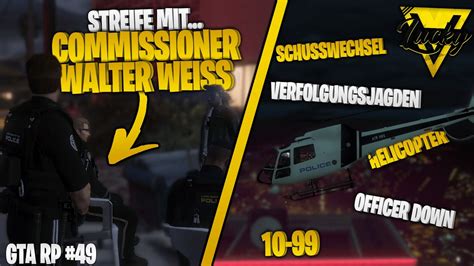 Streife Mit Weiss Verfolgungsjagd Erstes Mal Heli Gta Rp